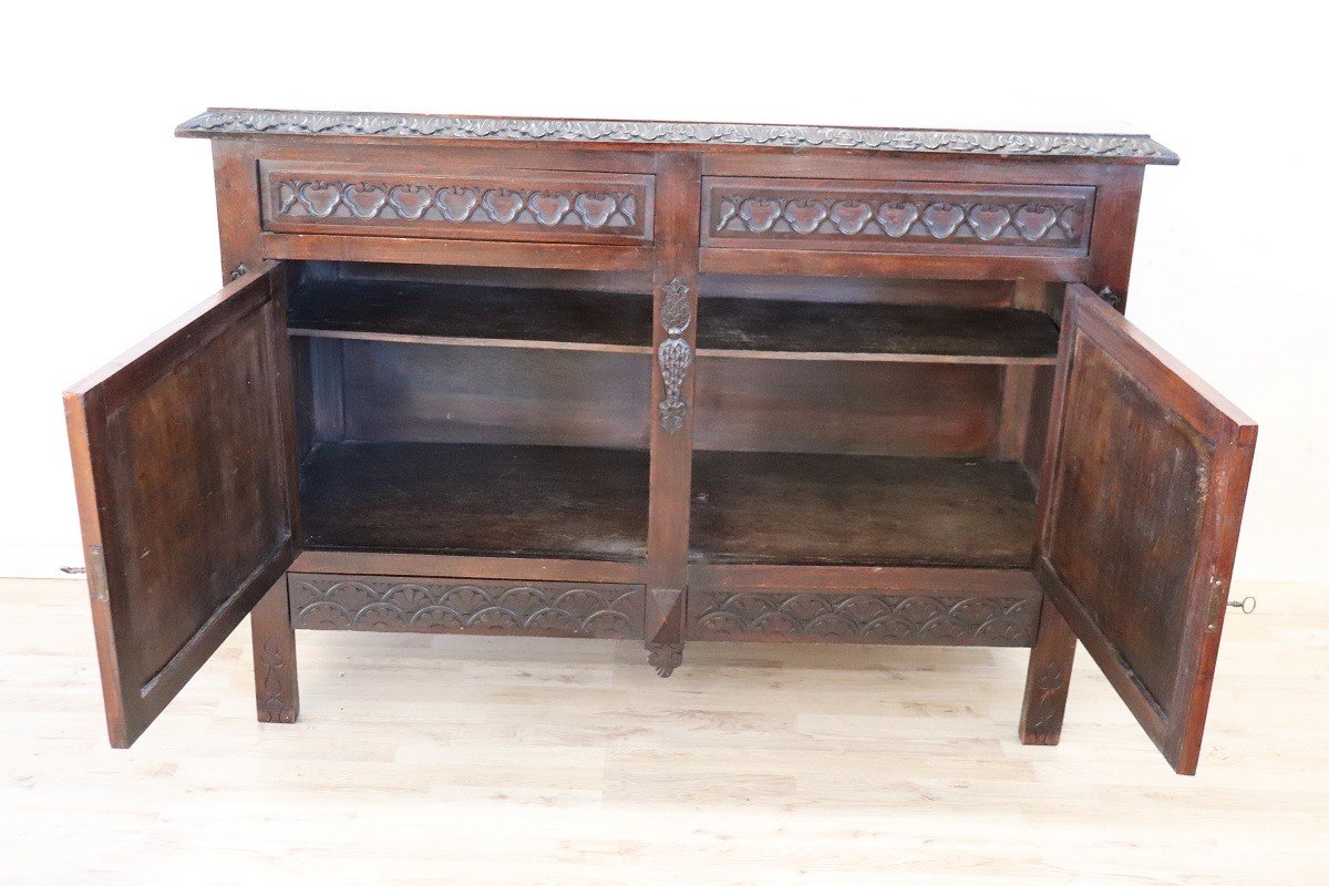 Early 20th Century Beech Sideboard-photo-3