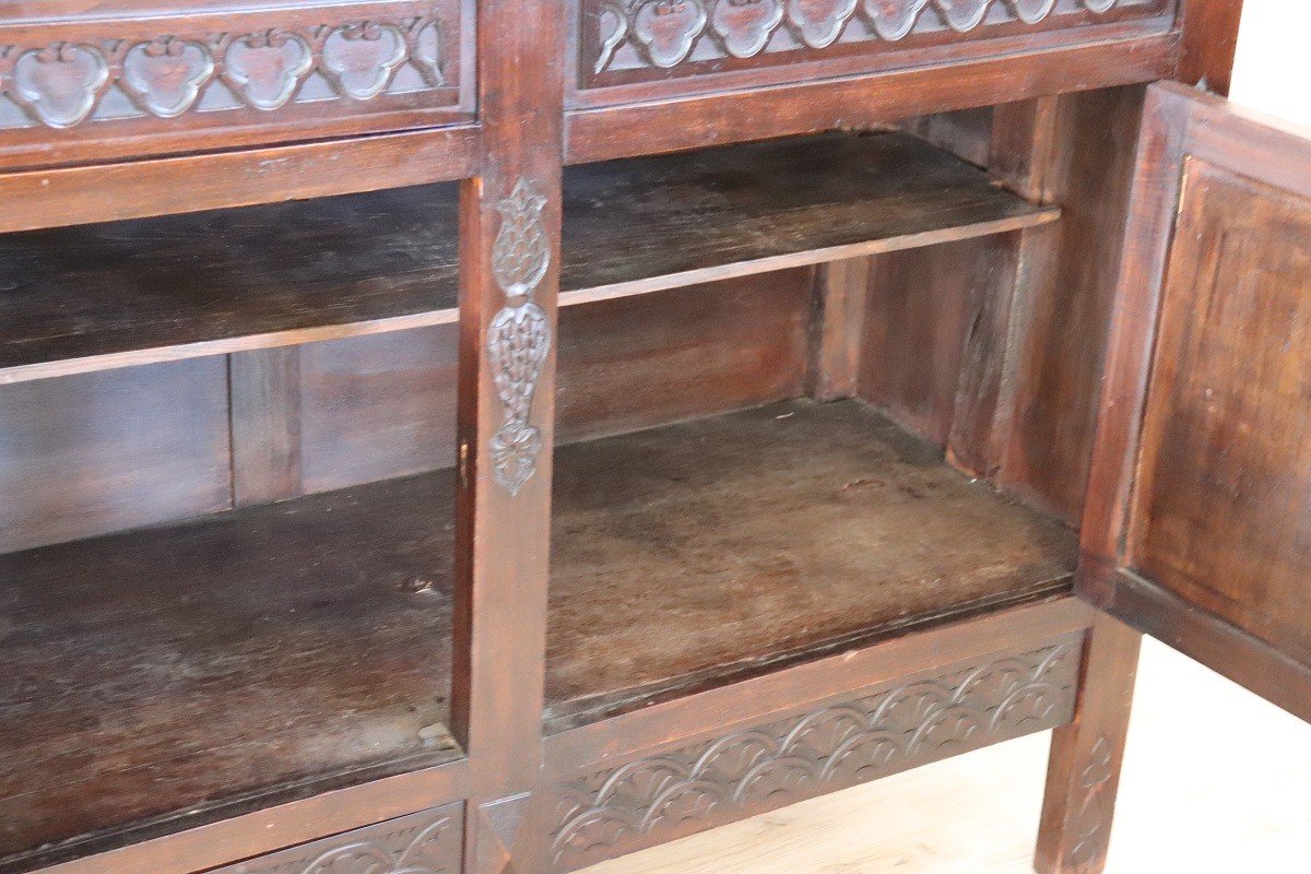 Early 20th Century Beech Sideboard-photo-4