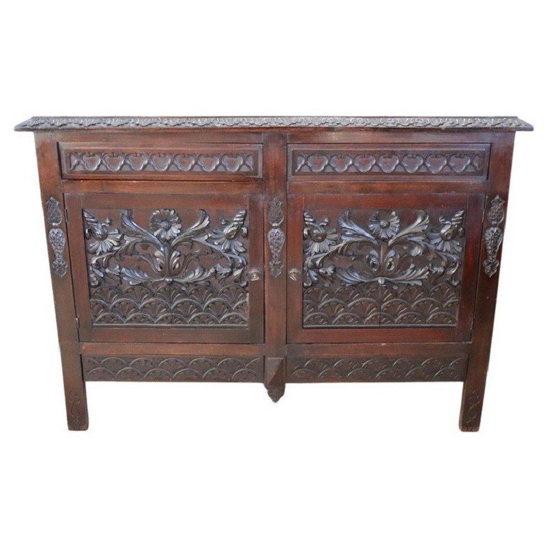 Early 20th Century Beech Sideboard