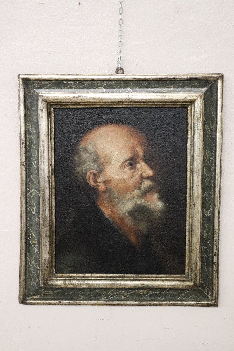 Portrait d'Homme, Huile Sur Toile, 17ème Siècle-photo-1