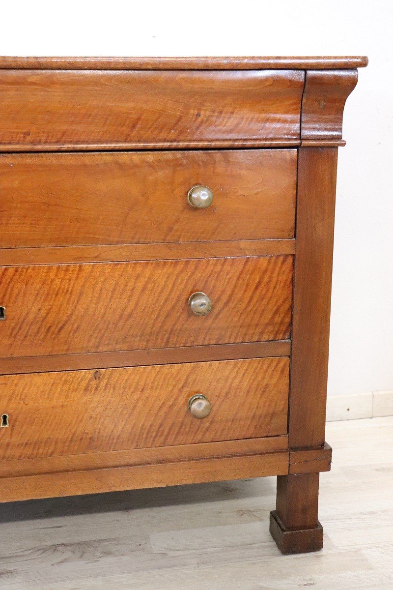 19th Century Chest Of Drawers In Walnut-photo-3