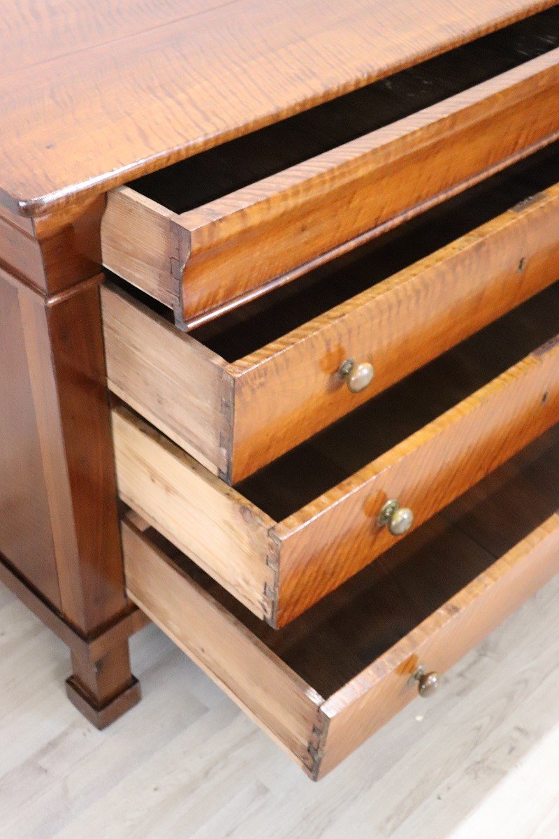 19th Century Chest Of Drawers In Walnut-photo-4