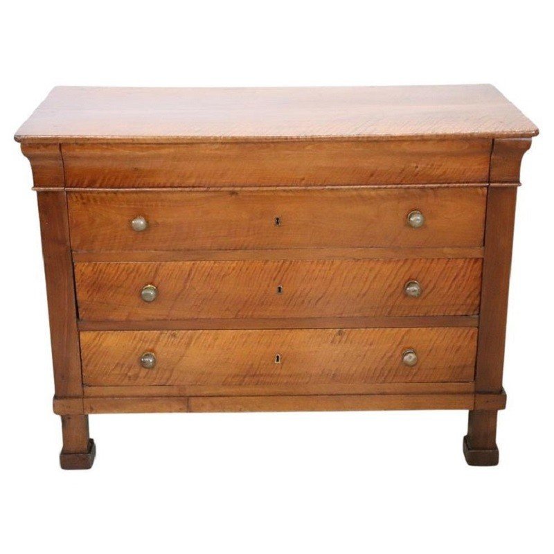 19th Century Chest Of Drawers In Walnut