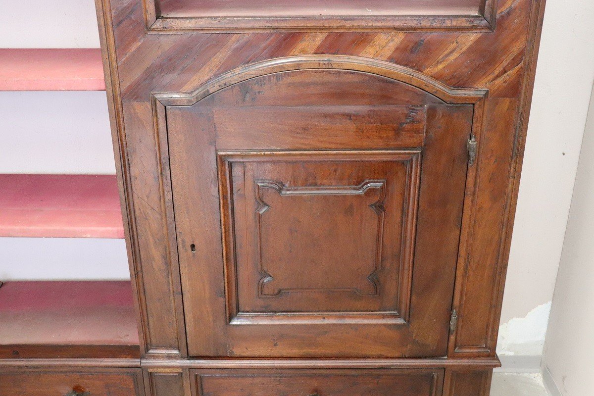 Late 17th Century Walnut Bookcase-photo-1