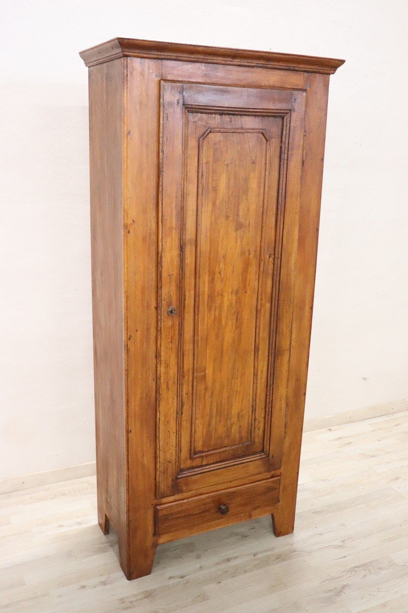 Late 19th Century Small Cabinet In Poplar Wood-photo-2