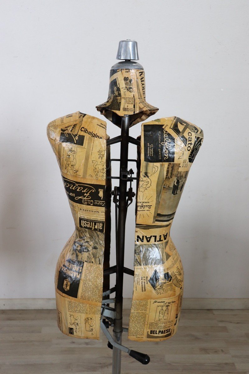 Mid-century Adjustable Tailor's Mannequin-photo-5