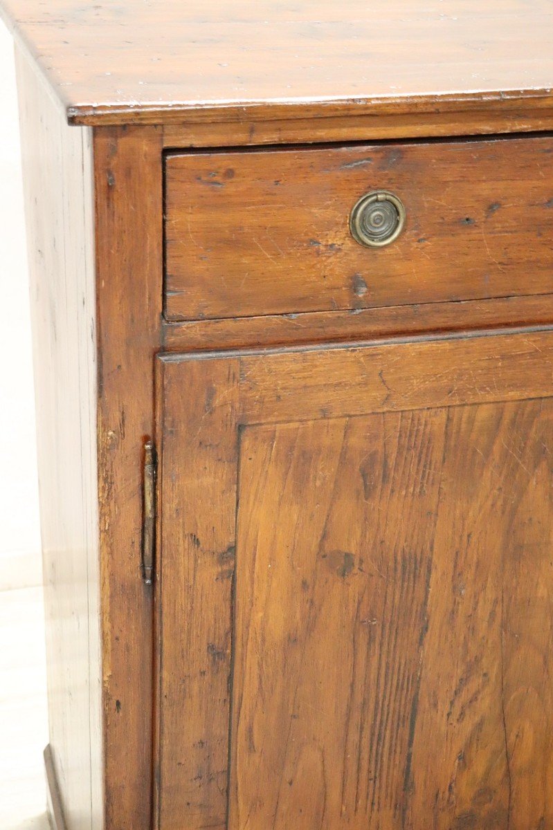 Early 20th Century Rustic Buffet In Fir Wood-photo-3