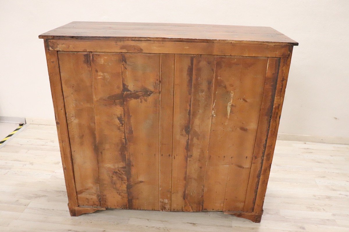 Early 20th Century Rustic Buffet In Fir Wood-photo-6