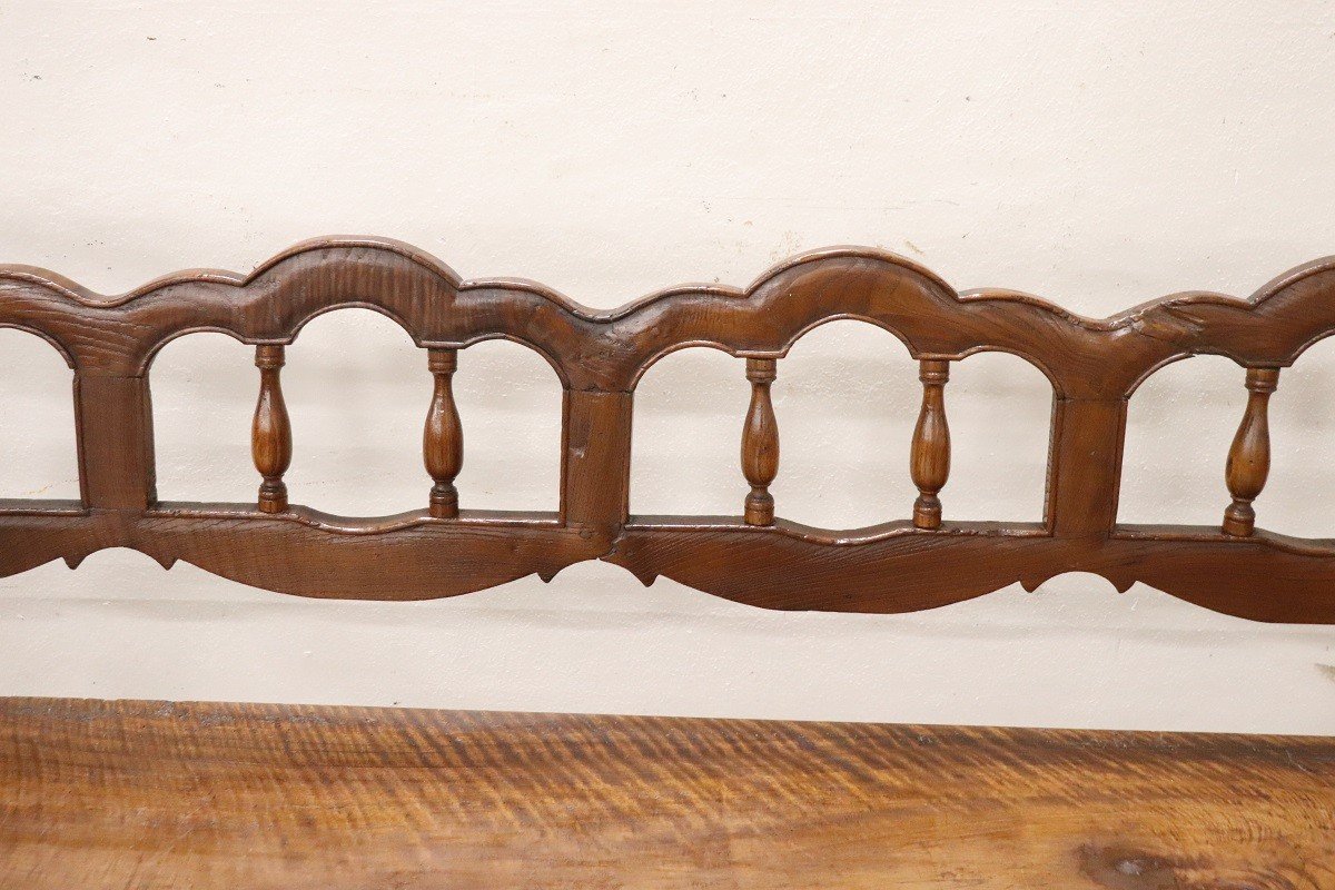 18th Century Walnut Bench-photo-3