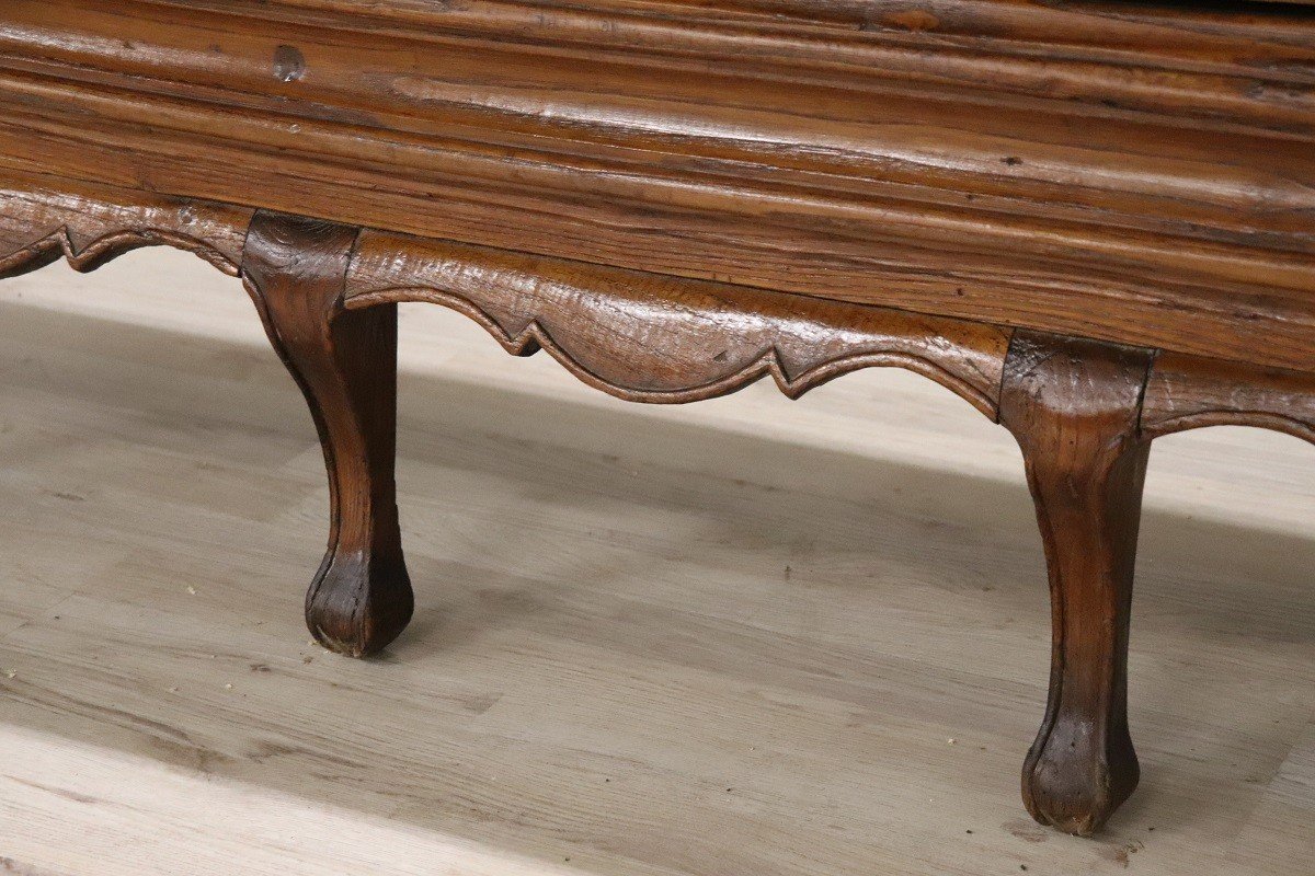 18th Century Walnut Bench-photo-3