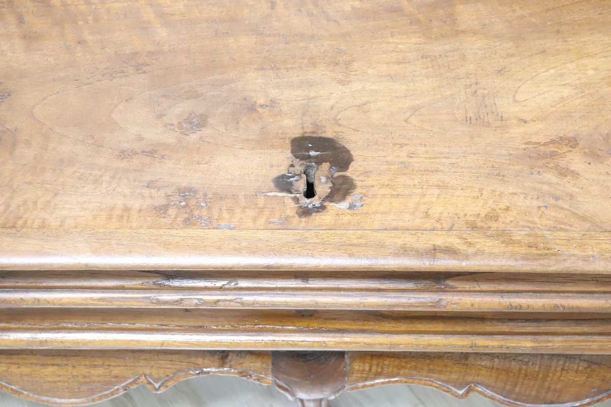 18th Century Walnut Bench-photo-8