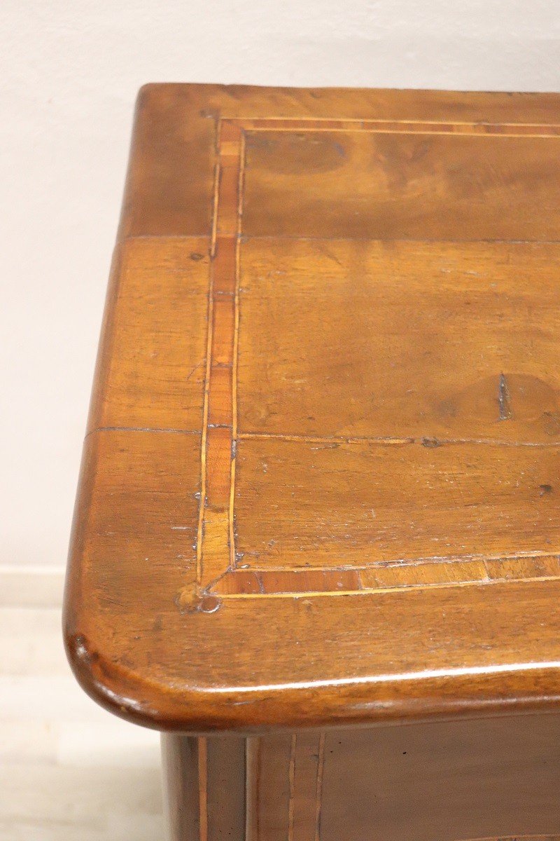 Antique Chest Of Drawers In Walnut, 18th Century-photo-2