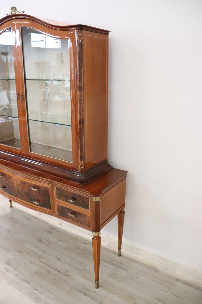 Vintage Vitrine With Drawers-photo-7