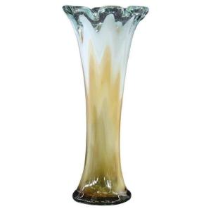 Vintage Italian Tall Vase In Murano Art Glass, 1960s