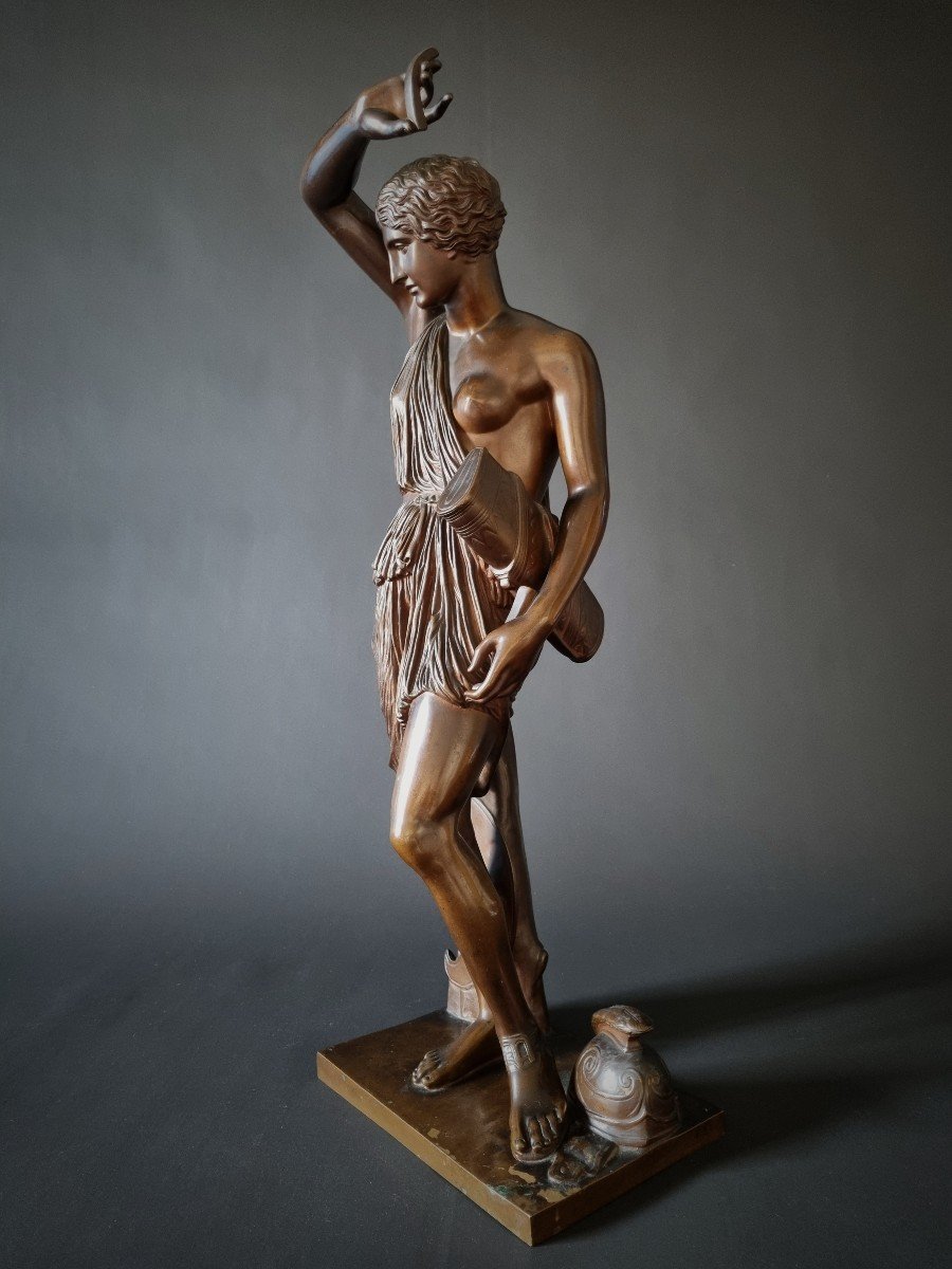 Grand Bronze,amazone Blessée, Fonte Barbedienne.-photo-4