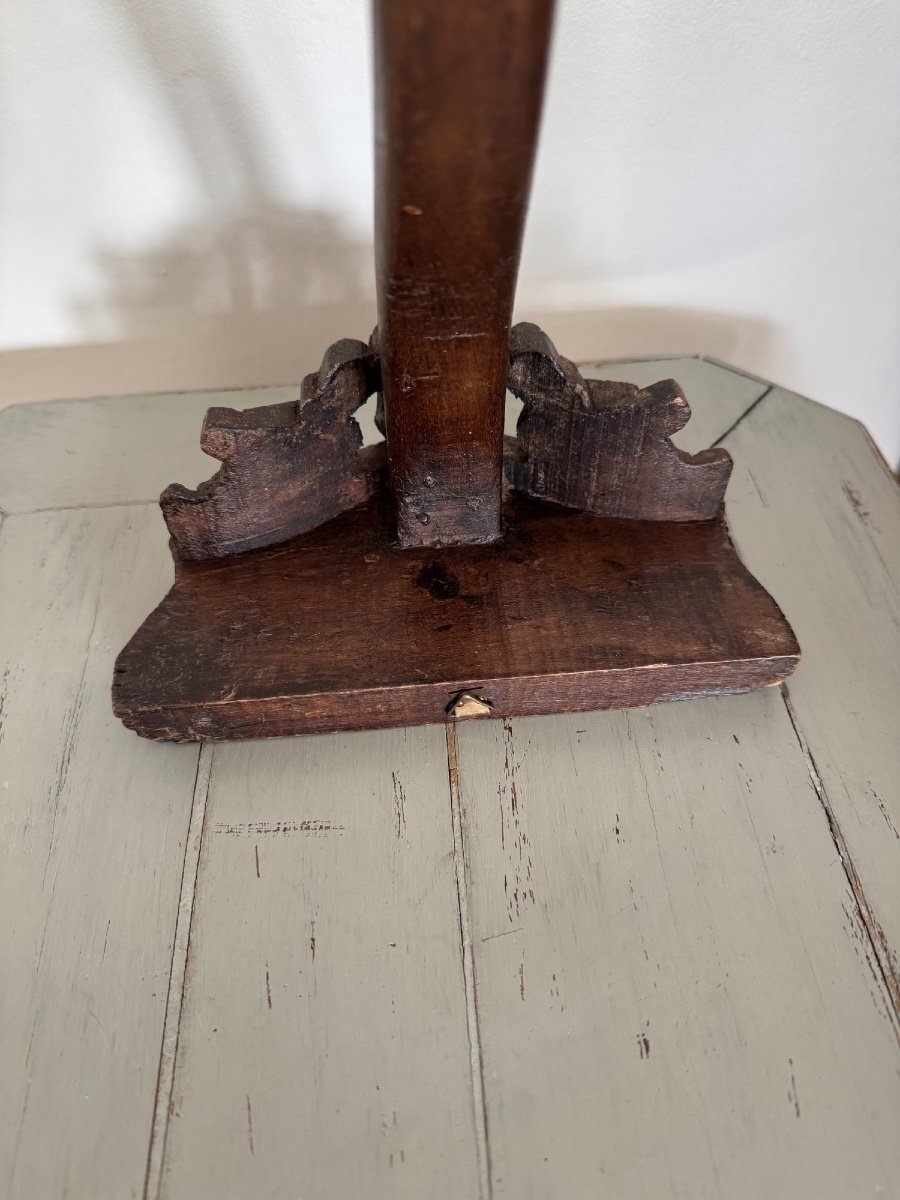 Ancienne Petite Console d'Applique En Bois Sculpté Style Louis XV Epoque XIX Eme-photo-4