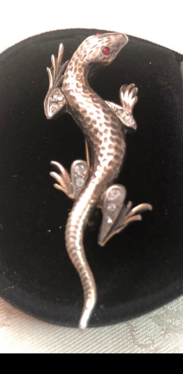 Lizard Brooch-photo-2