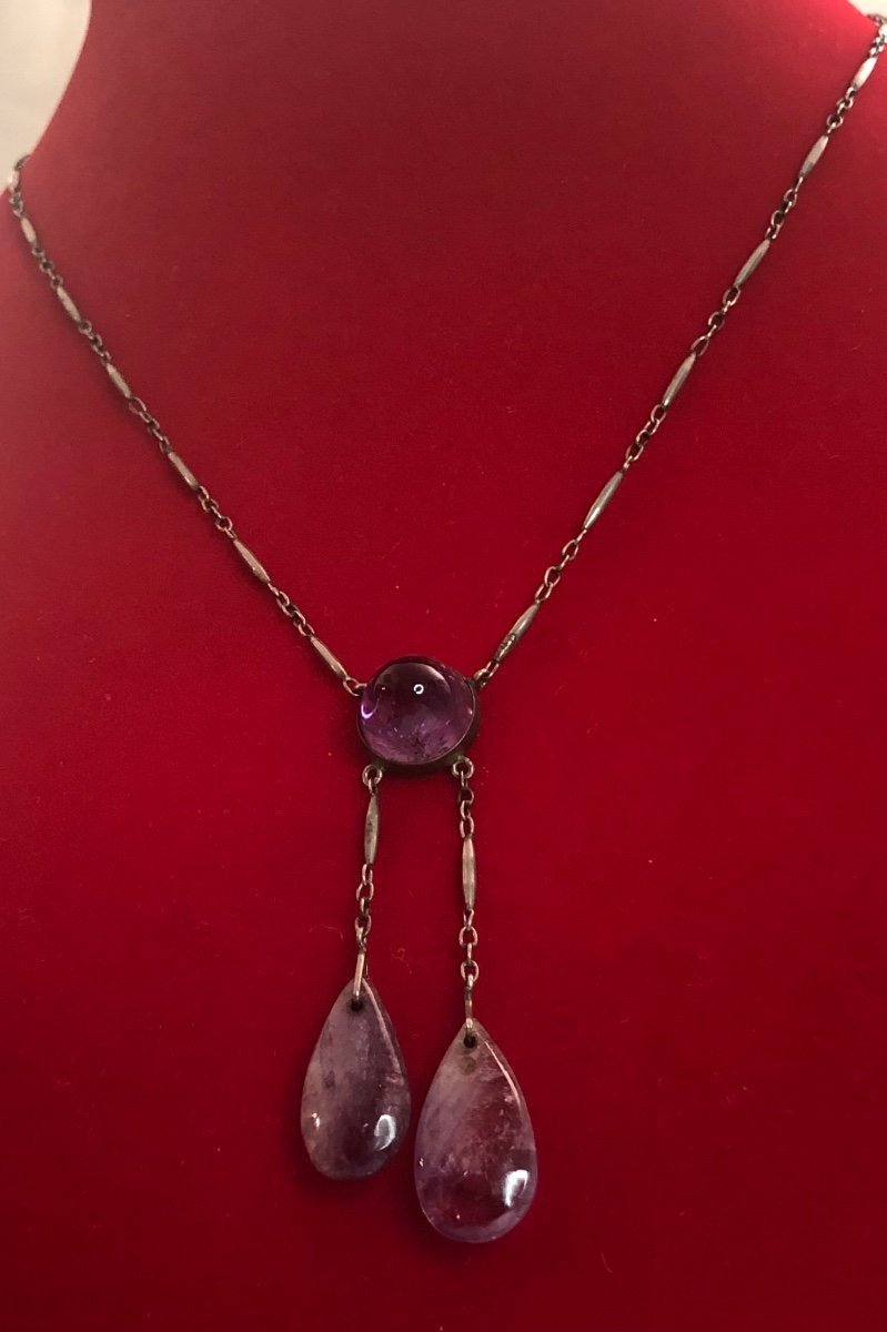 Art-deco Necklace-photo-4