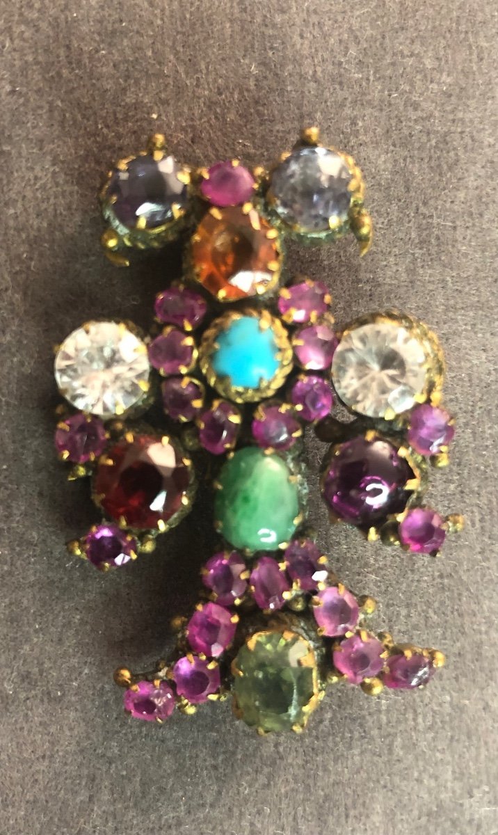 Semi-precious Stones Brooch-photo-3