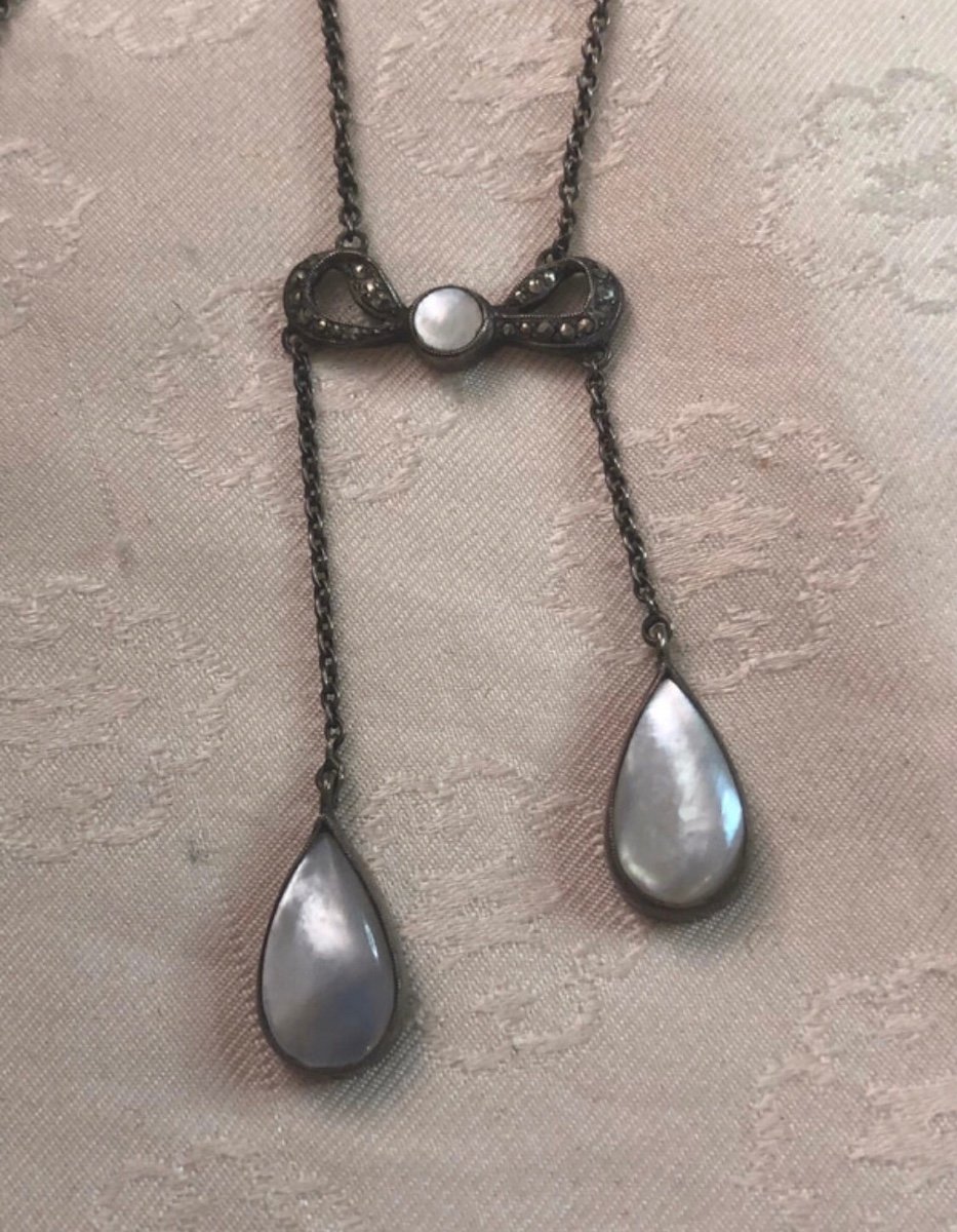 Collier Négligé argent -photo-6