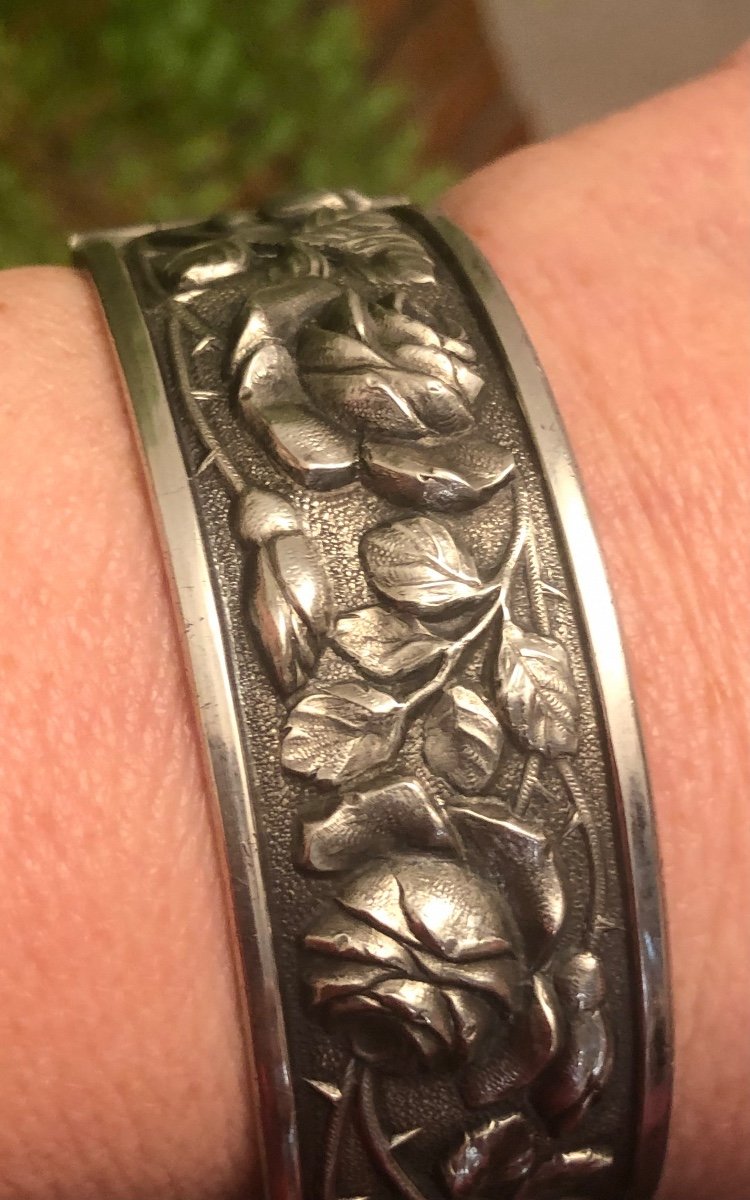 Bracelet Argent Art-Nouveau-photo-3