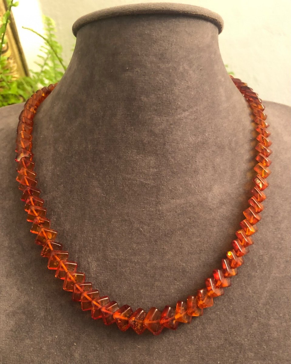 Art-deco Amber Necklace-photo-1