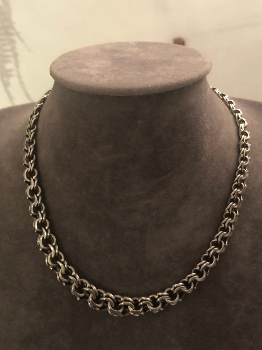 Silver Necklace / 70s-photo-2