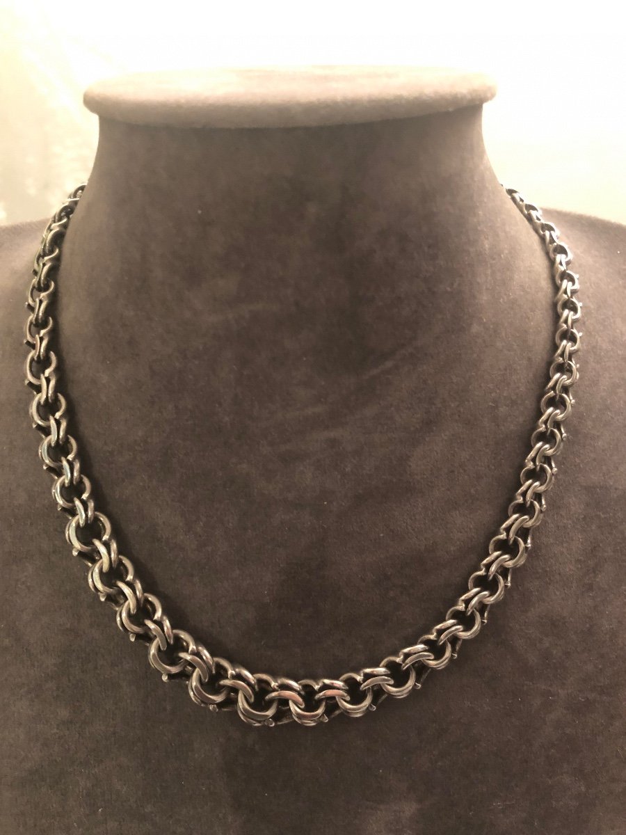 Silver Necklace / 70s