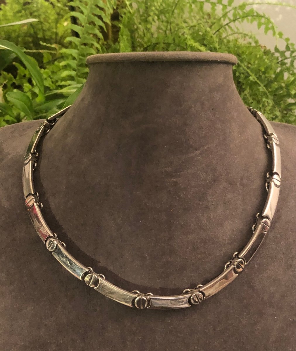 Mexican Silver Necklace 