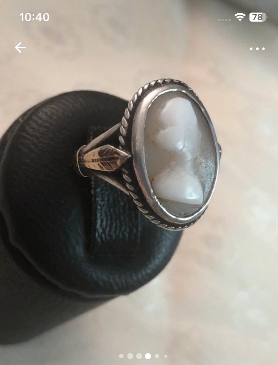 Silver Ring /cameo -photo-3