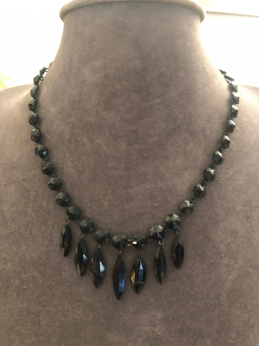 Collier 19ème Jaïs 