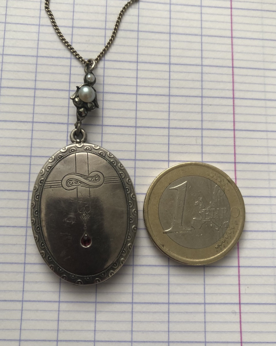 Pendentif- Reliquaire Argent -photo-4