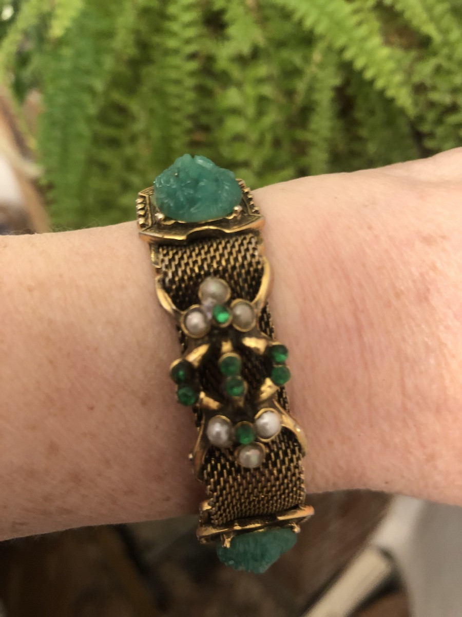 Couture Bracelet From The 40s And 50s-photo-4