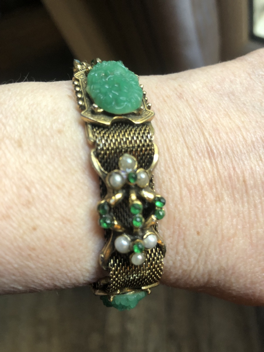 Couture Bracelet From The 40s And 50s-photo-5