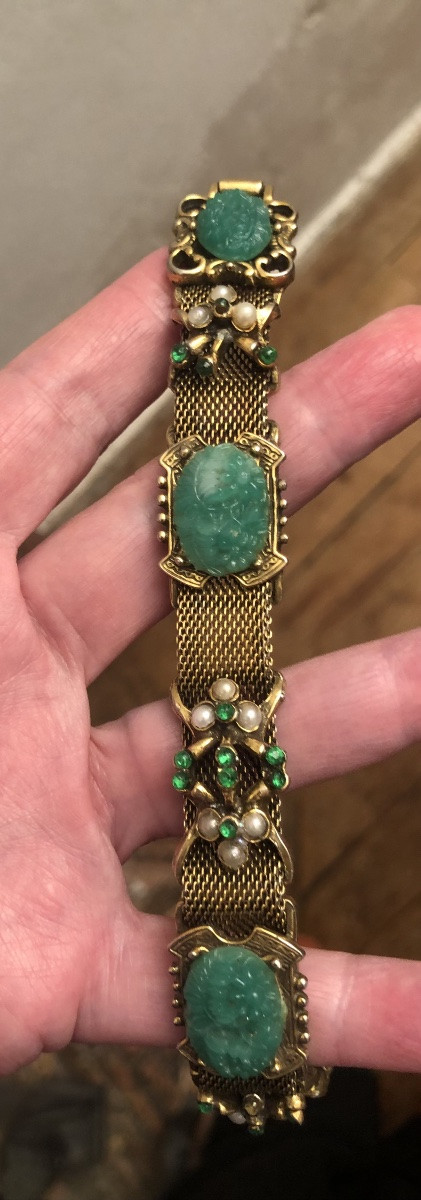 Couture Bracelet From The 40s And 50s-photo-6