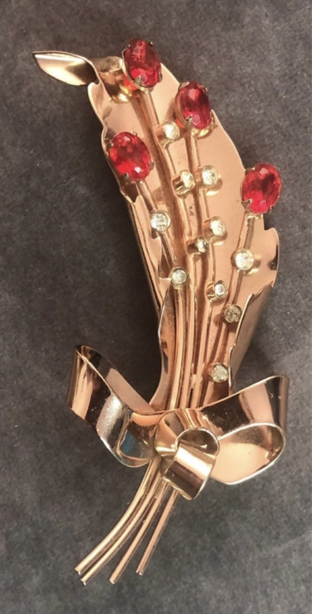 American Brooch From The 1940s-photo-2