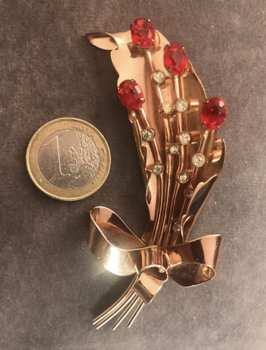 American Brooch From The 1940s-photo-4