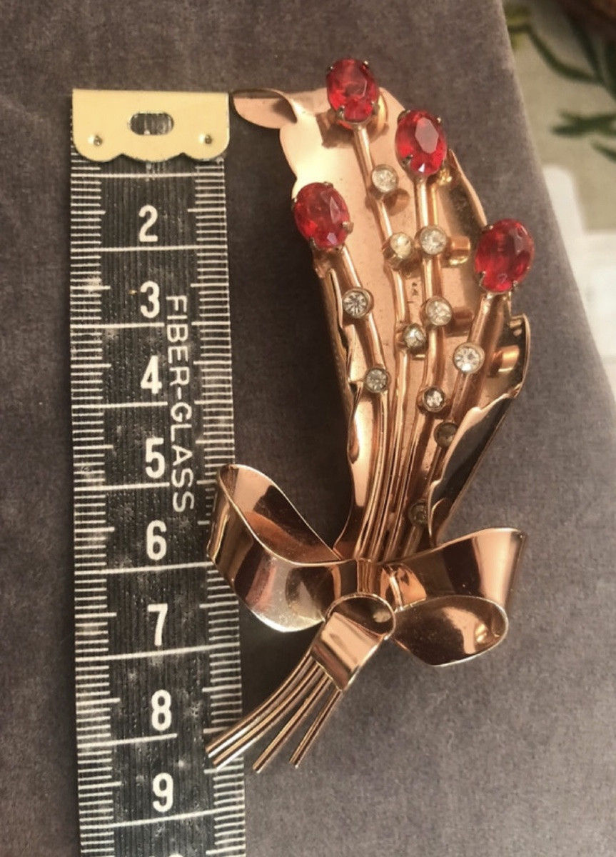 American Brooch From The 1940s-photo-4