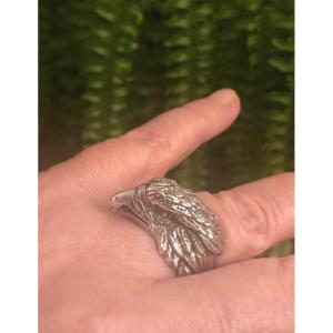 Silver Eagle Ring 