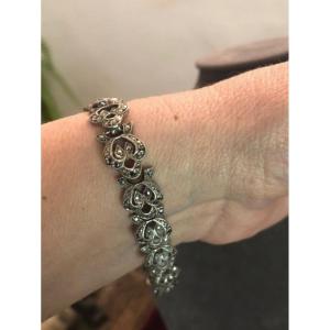 Silver/marcasite Bracelet 