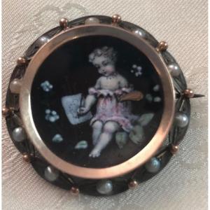 Broche Miniature 