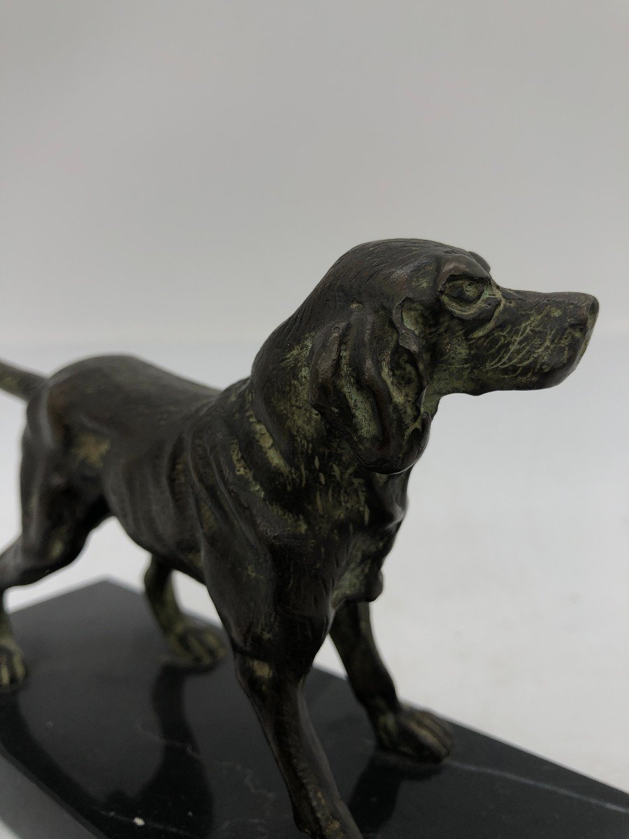 élégant Retriever En Bronze - France, Milieu XXème-photo-4