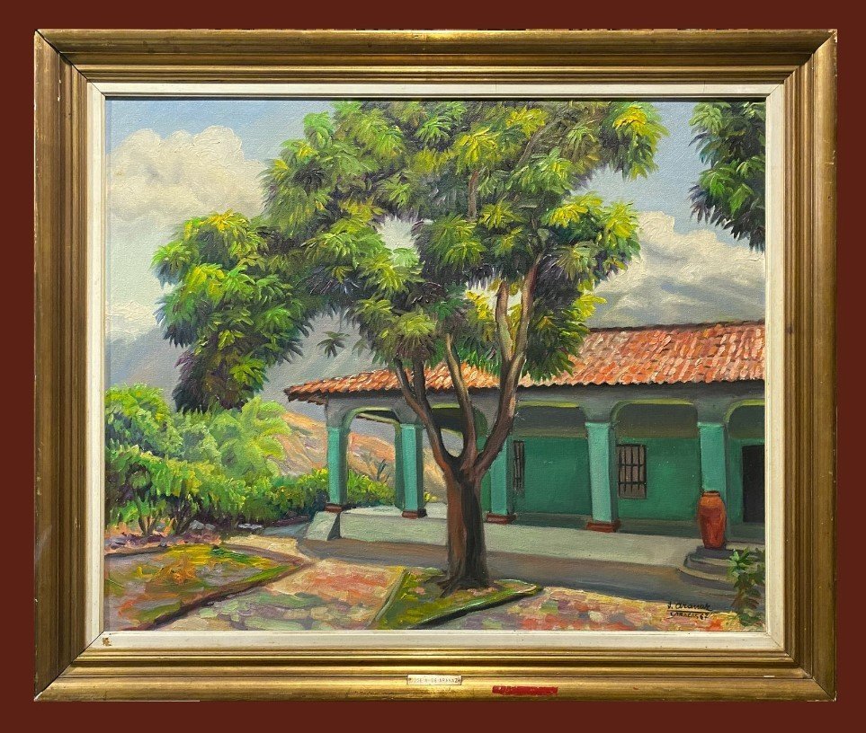 José Antonio Aranaz (1948-2013) - l'Hacienda De Urbina Au Mont Avila, Pas Loin De Caracas