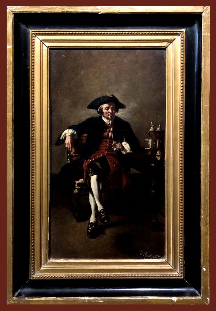 European School (xix) - The Pipe Smoker (after Meissonier)