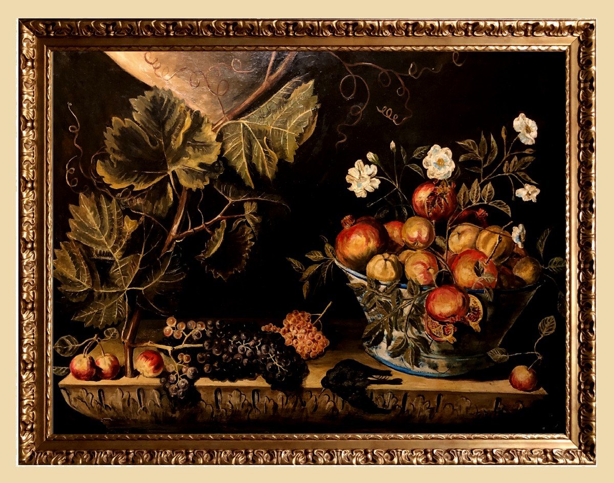 Italian School (1960s) - Large Decorative Still Life