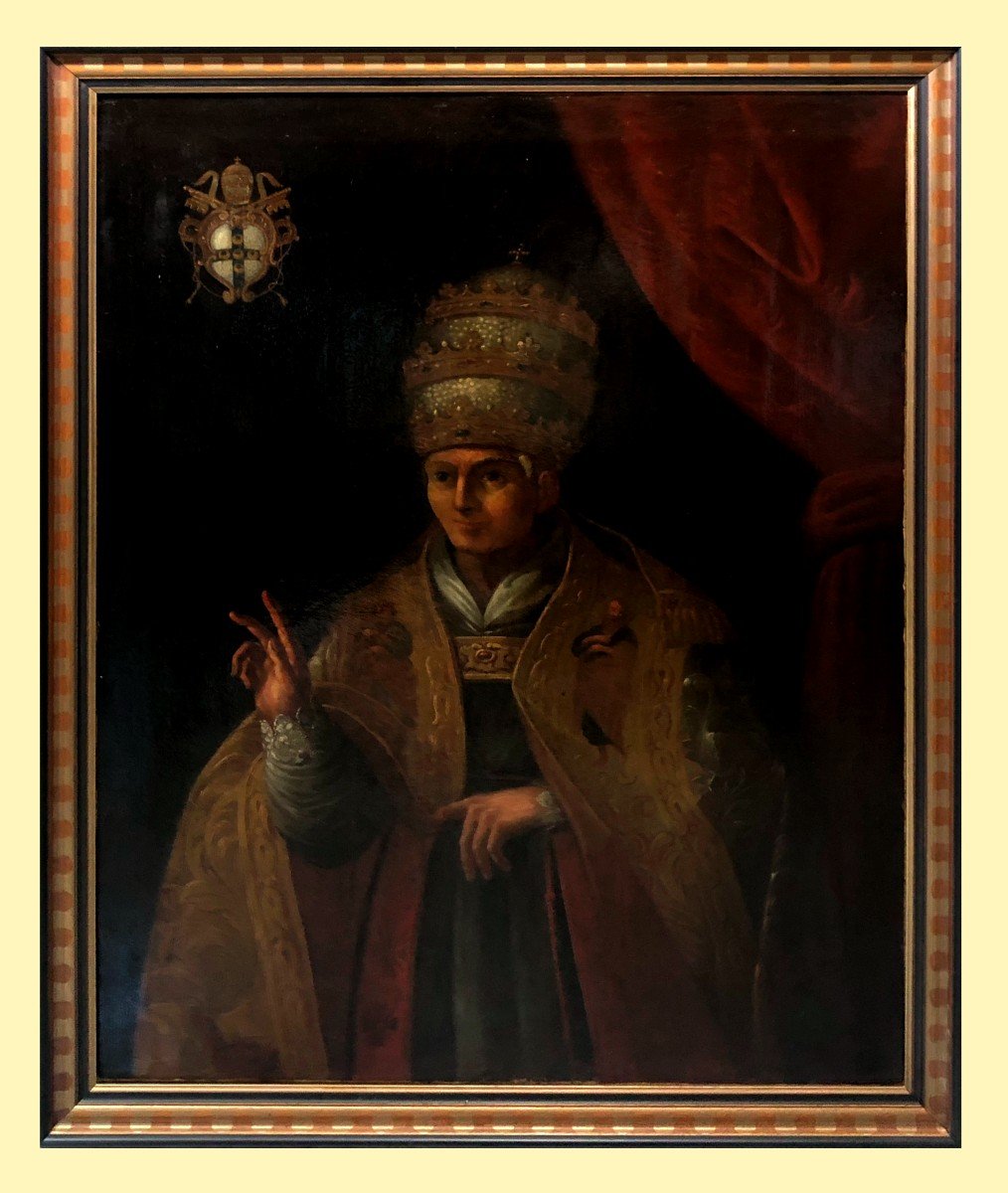 école Toscane (xviiième) - Portrait Du Pape Pius III Piccolomini