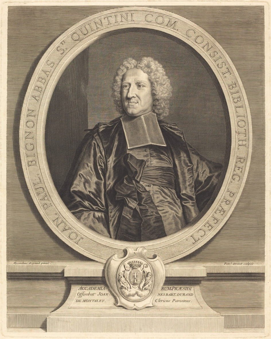  Circle De Hyacinthe Rigaud (1659-1743) - Portrait De Jean-paul Bignon, Abbé De St. Quentin-photo-3