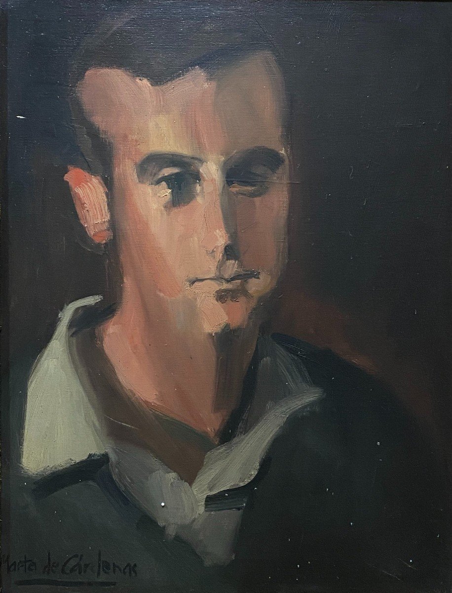  Marta Cárdenas (1944) - Portrait Of A Young Man-photo-3