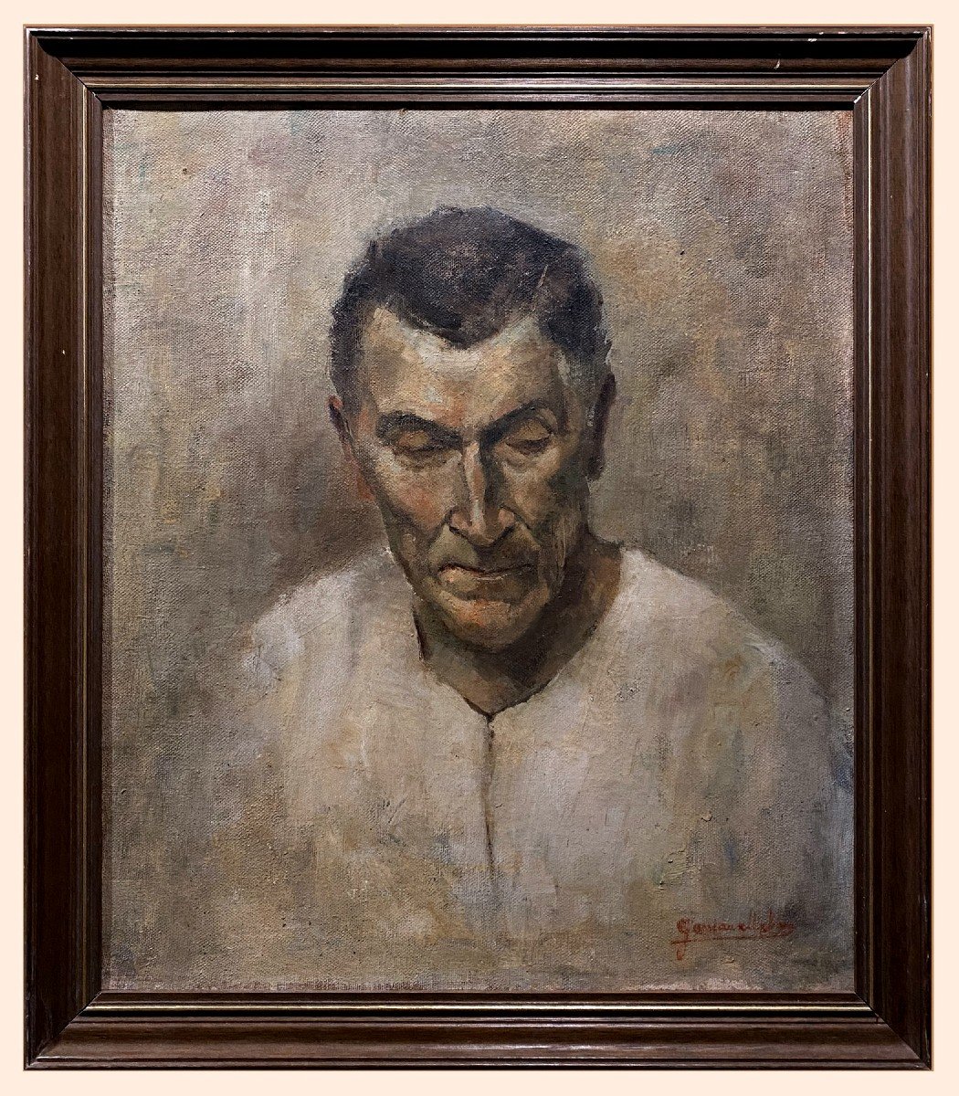 French School (xx) - Portrait Of An Elderly Man