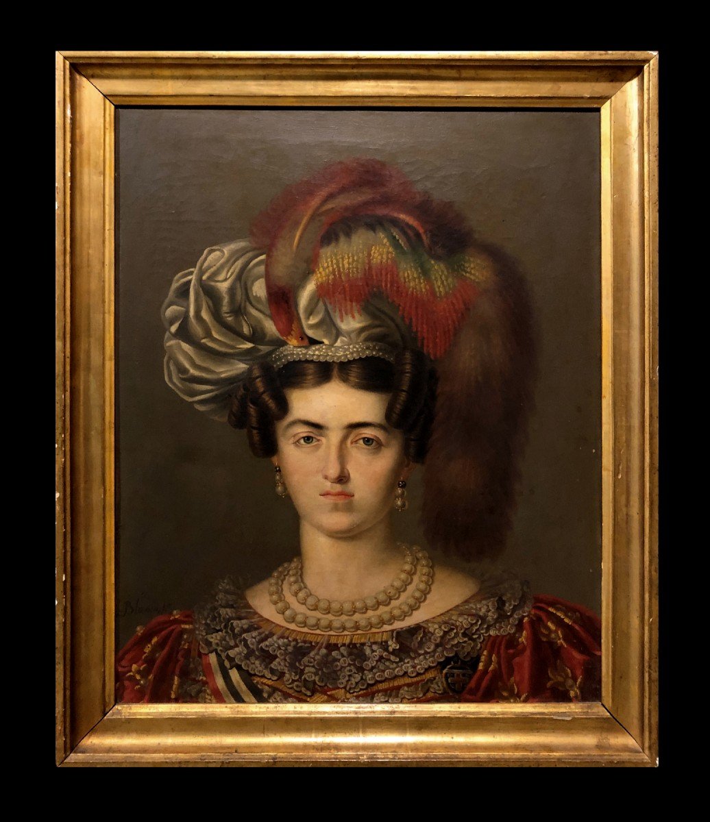 Carlos Blanco "el Sereno" (1780-1846) - Marie-joseph Amalie De Saxe, Reine d'Espagne